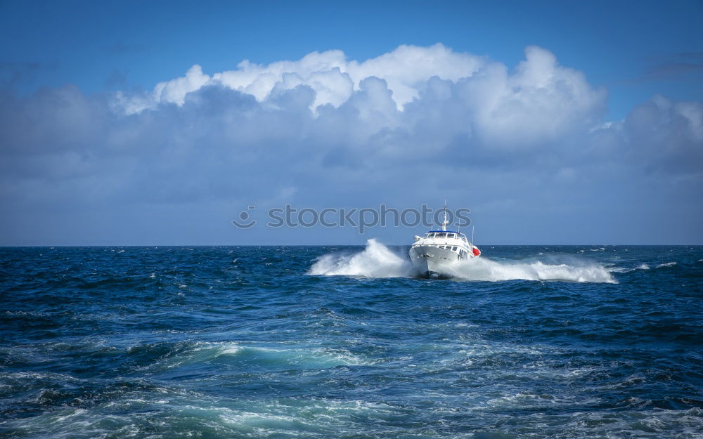 Similar – Crab cutter on the North Sea off the island of Föhr