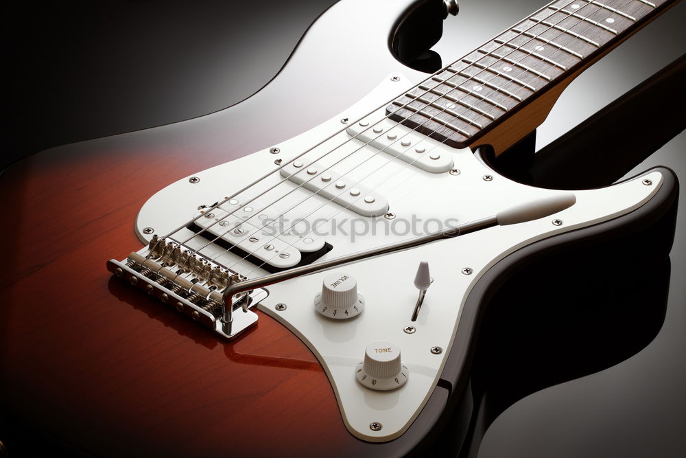 Image, Stock Photo electric guitar Music