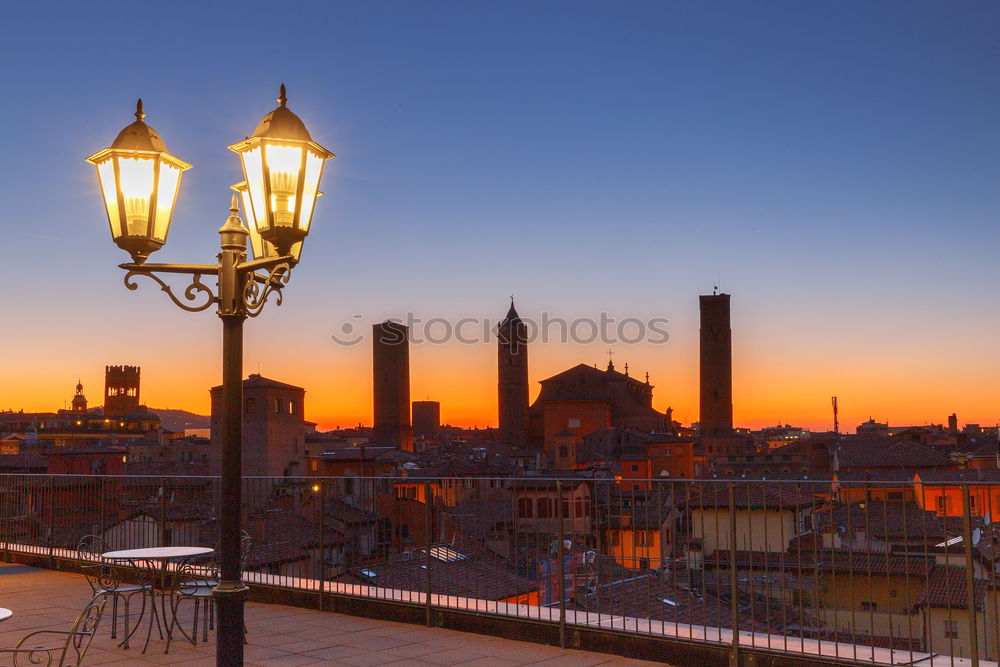 Similar – Rome city center at the dawn of sunset