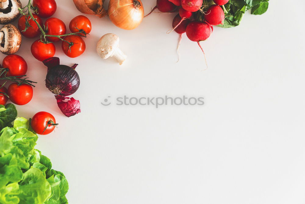 Similar – Image, Stock Photo Organic vegetables and spices for vegetarian cuisine