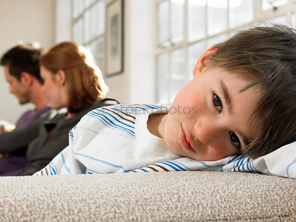 Similar – Head boy lying on knees of his pregnant mother