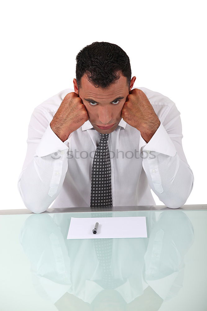 Similar – Image, Stock Photo exam nerves