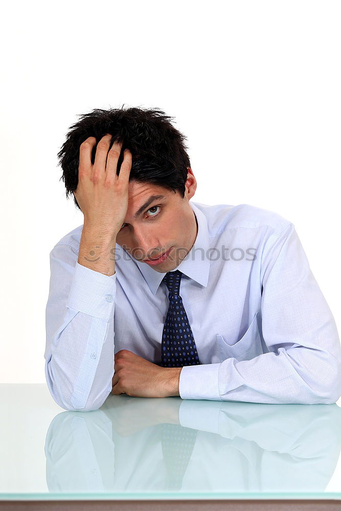 Similar – Image, Stock Photo exam nerves