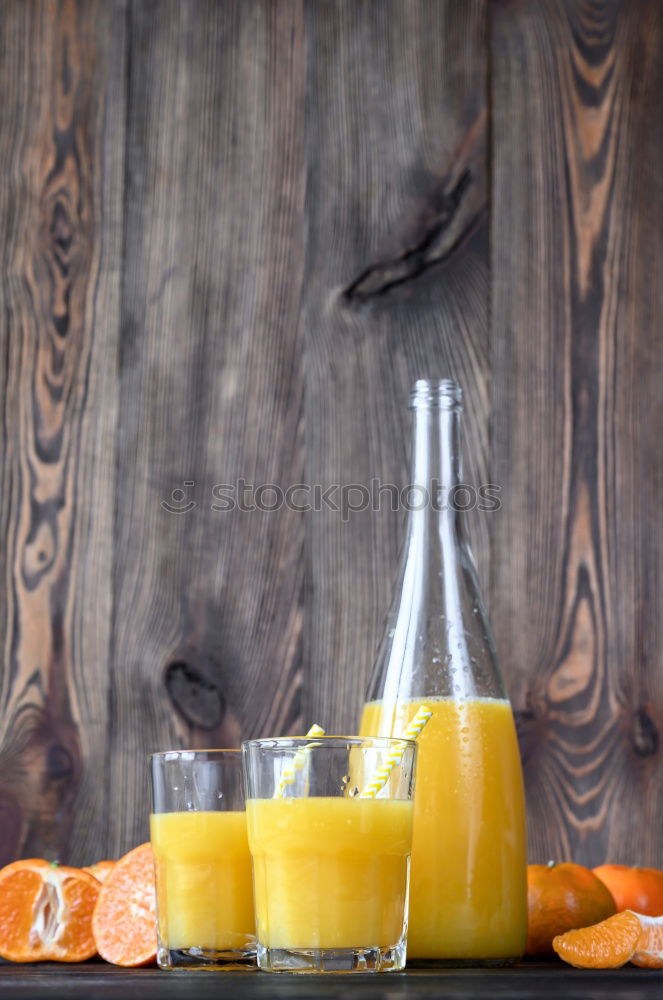 Similar – Fresh carrot juice with pulp among the vegetables