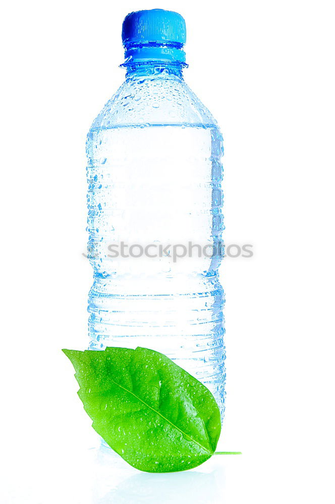 Similar – Image, Stock Photo Water bottle with green leaves