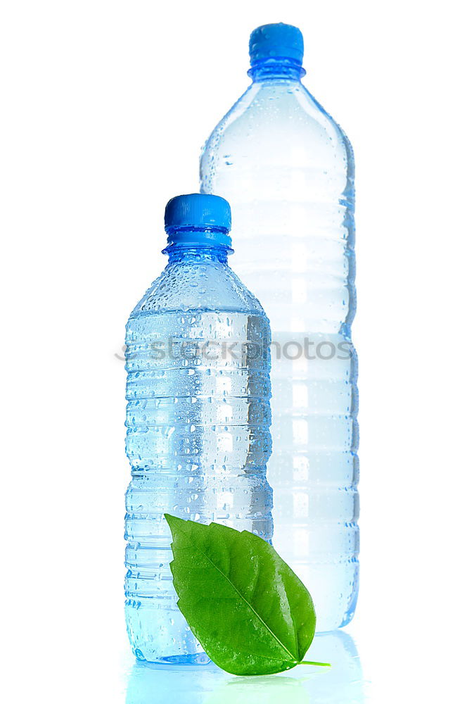 Similar – Image, Stock Photo Water bottle with green leaves