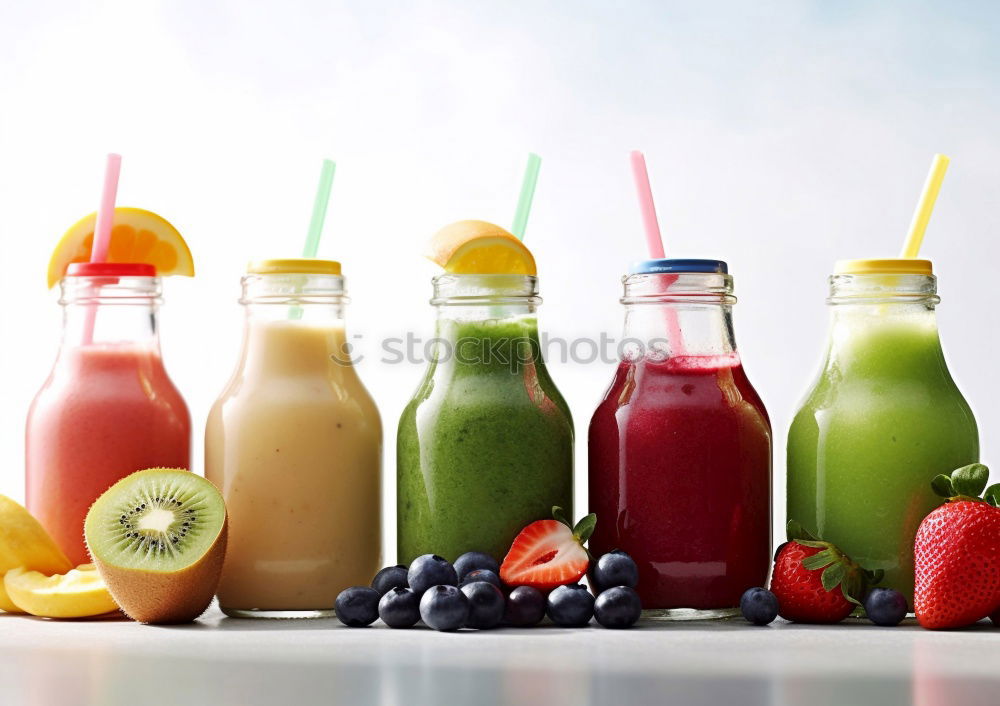 Similar – Smoothies with ingredients selection