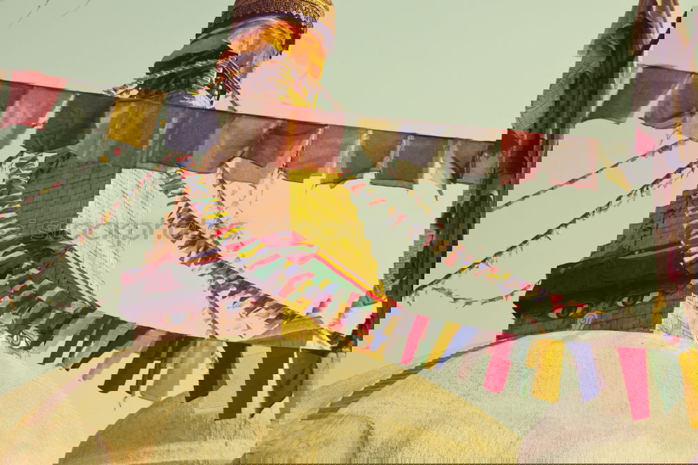 Similar – Image, Stock Photo flag in the wind