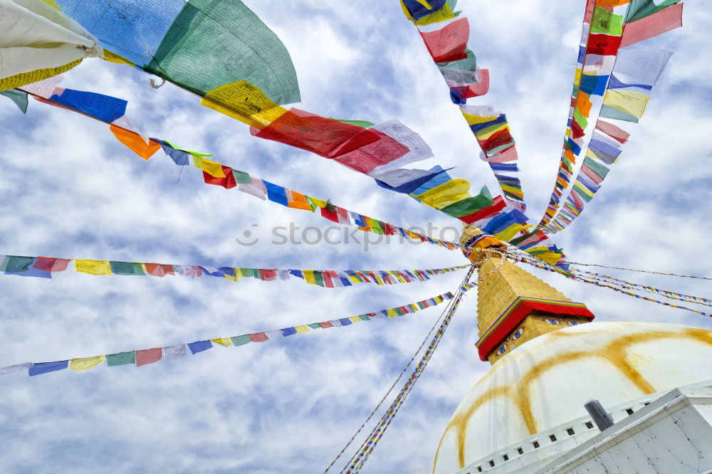 Similar – Image, Stock Photo White stupa under construction