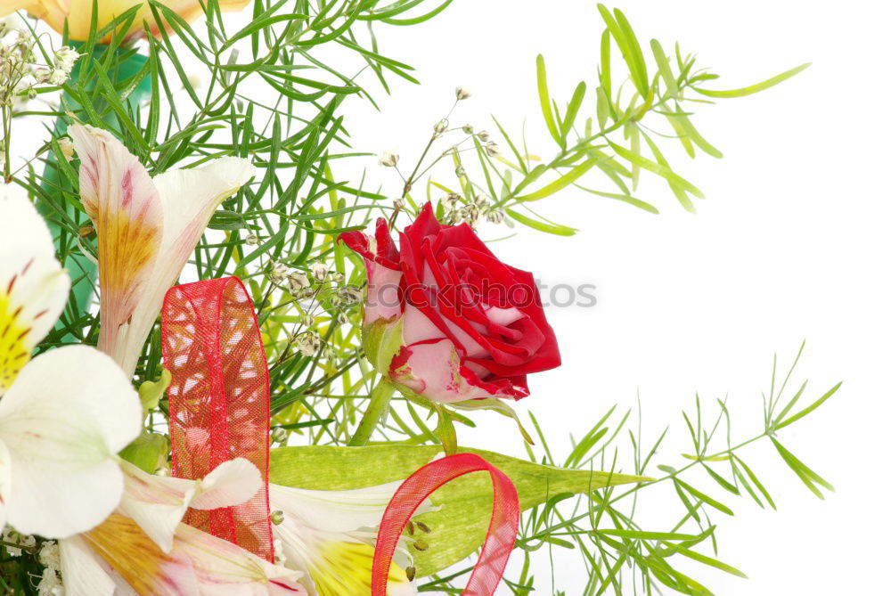 Image, Stock Photo Make a bouquet with decoration.