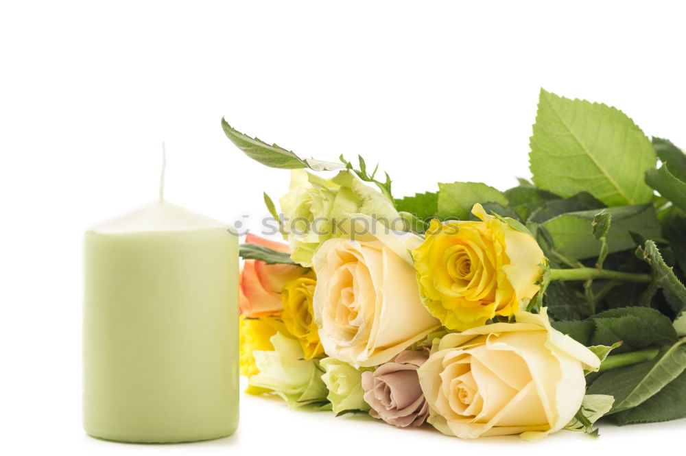 Similar – Bouquet with card Elegant