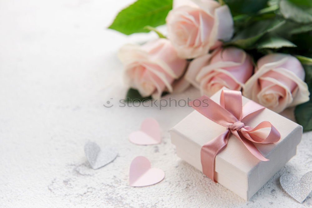 Similar – Shopping bag with flowers petals