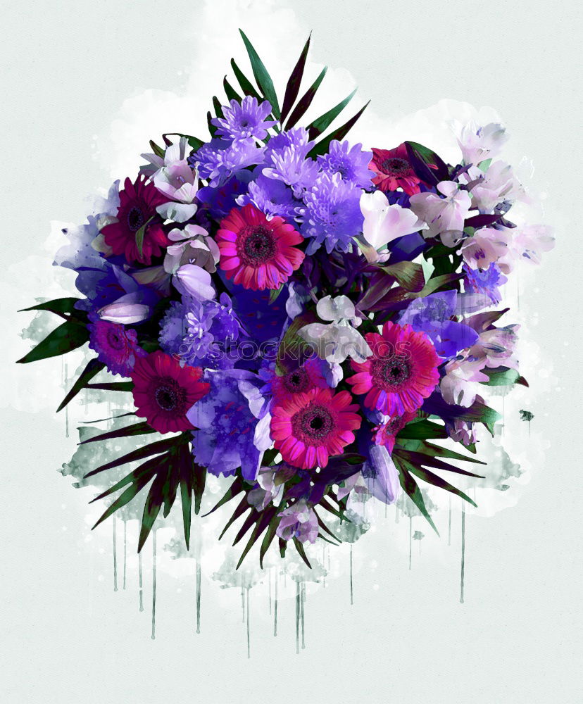 Similar – Image, Stock Photo colorful bouquet