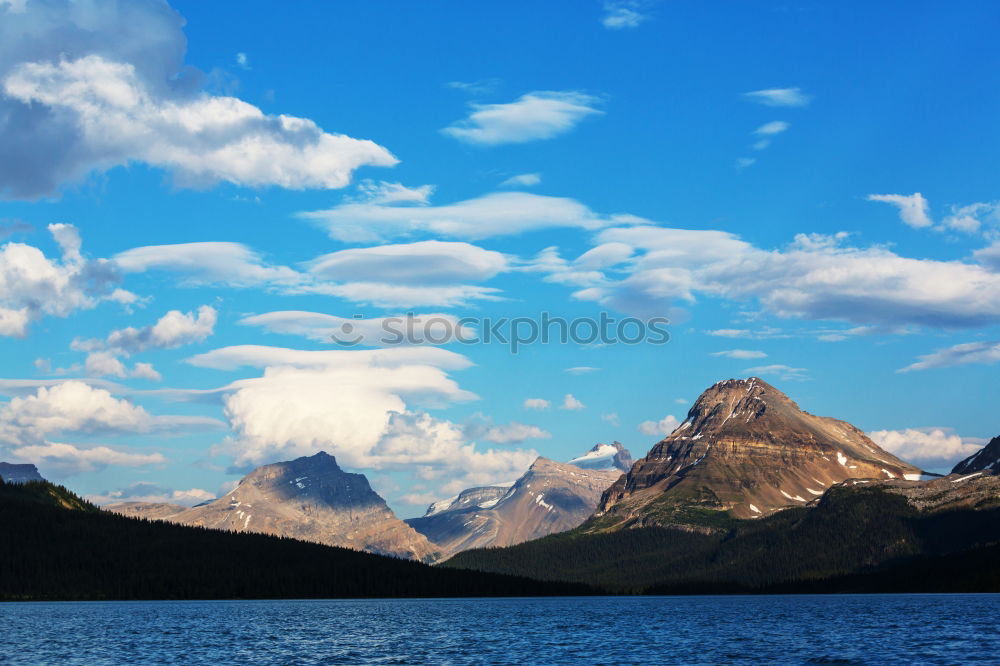 Similar – Matterhorn and mountain lake