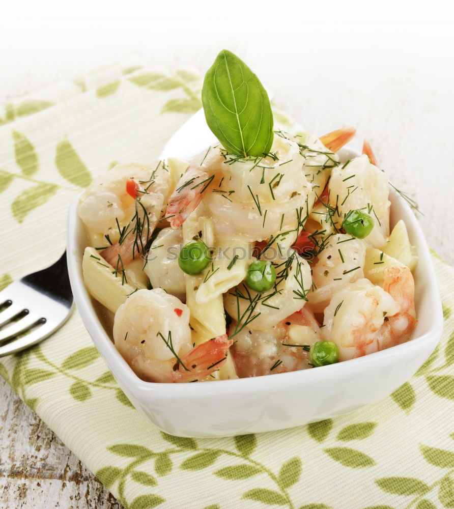 Similar – Image, Stock Photo Gnocchi in sage butter II