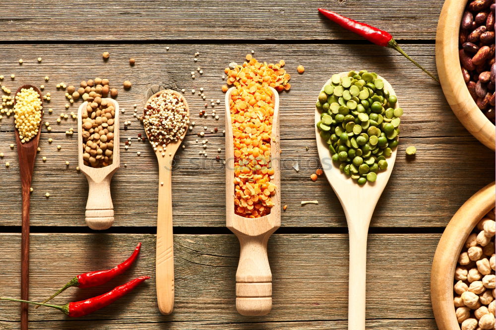 Similar – Image, Stock Photo Spices and oil on table