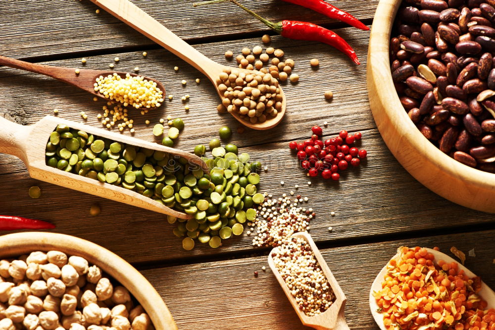 Similar – Image, Stock Photo Spices and oil on table