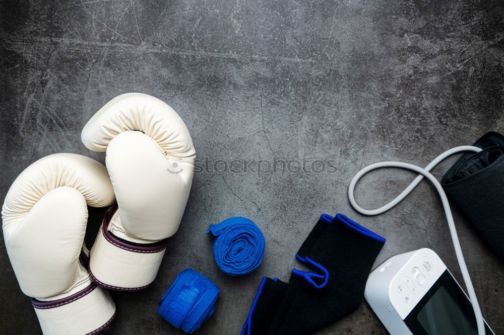 Similar – pair of red kickboxing gloves