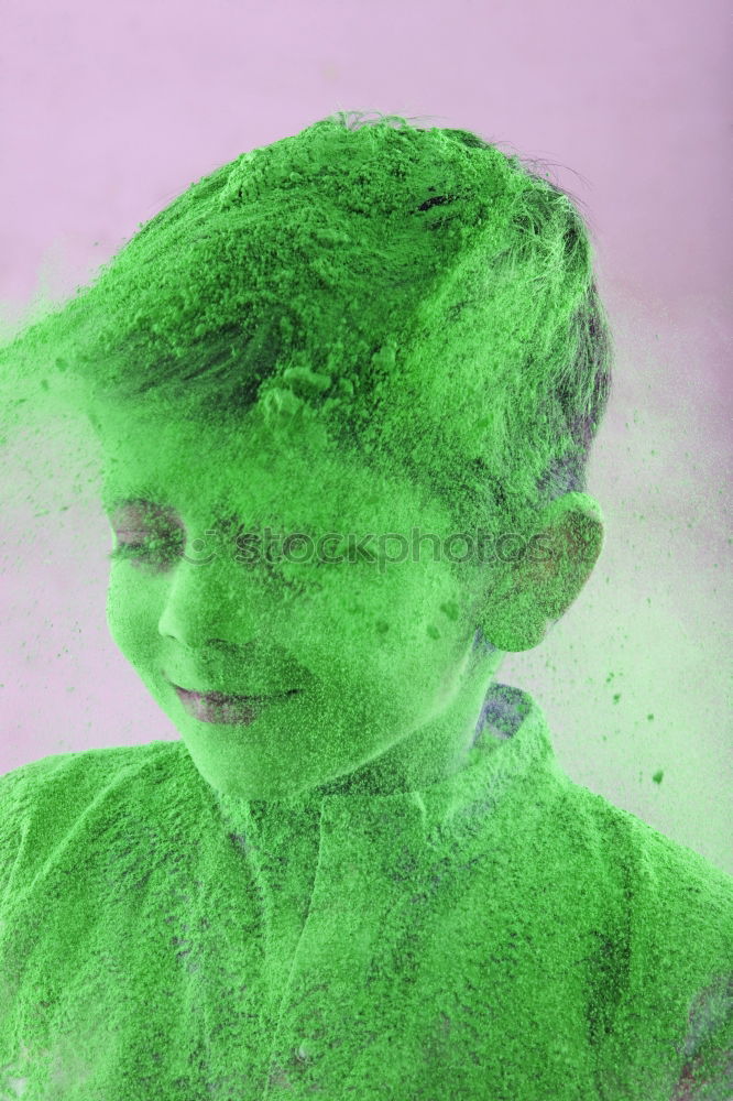 Similar – Foto Bild Puppe. Neonlicht grün