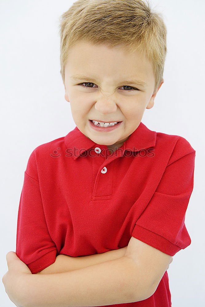 Similar – Beautiful little boy with red shirt