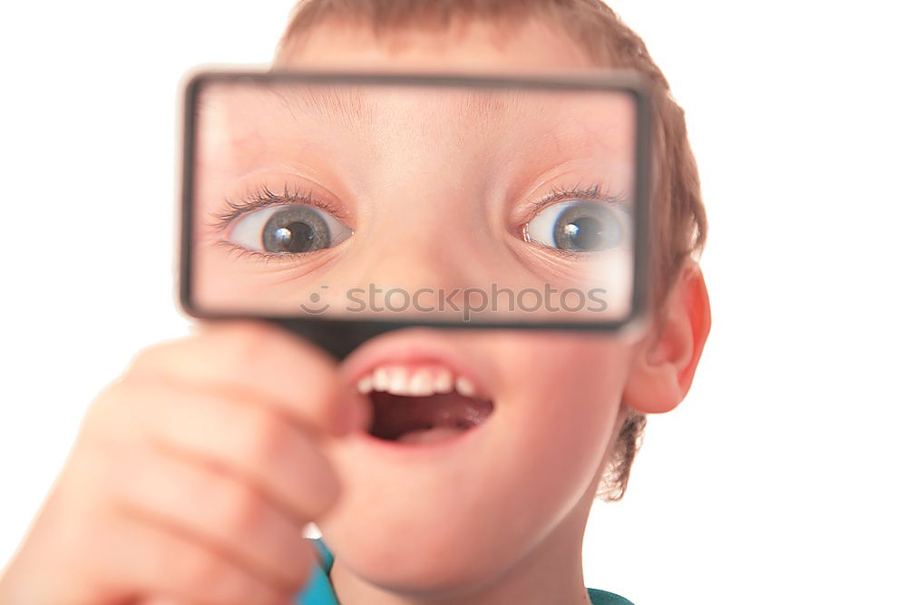 Similar – Image, Stock Photo discovery Student Camera