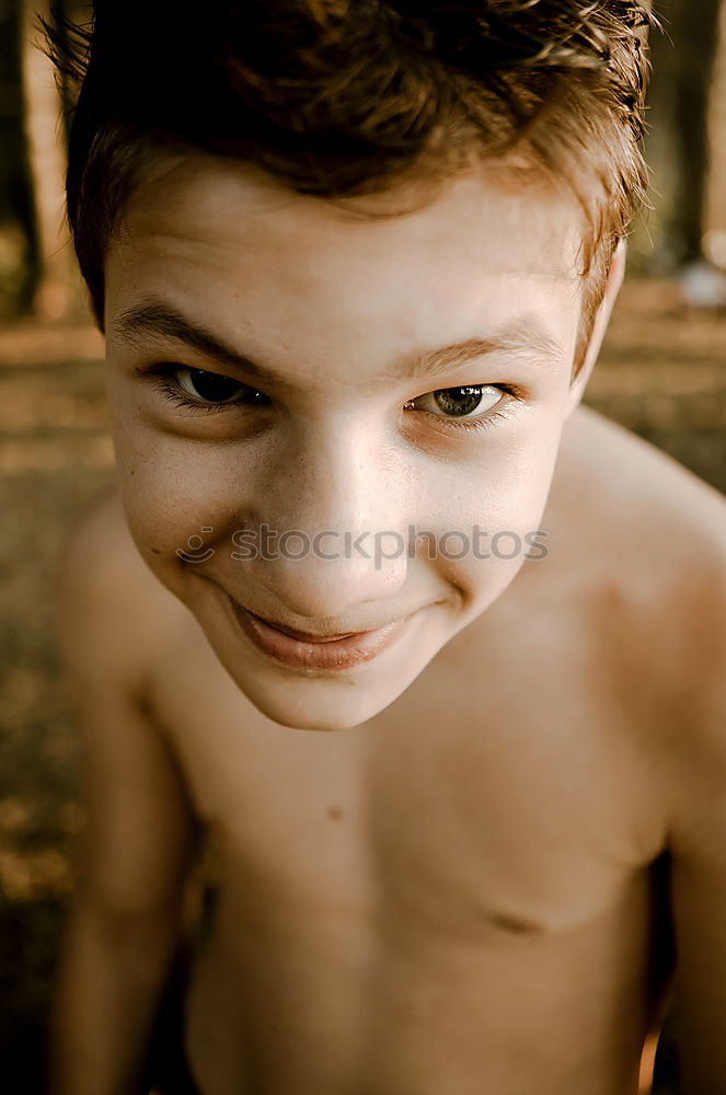 Image, Stock Photo archer boy Lifestyle