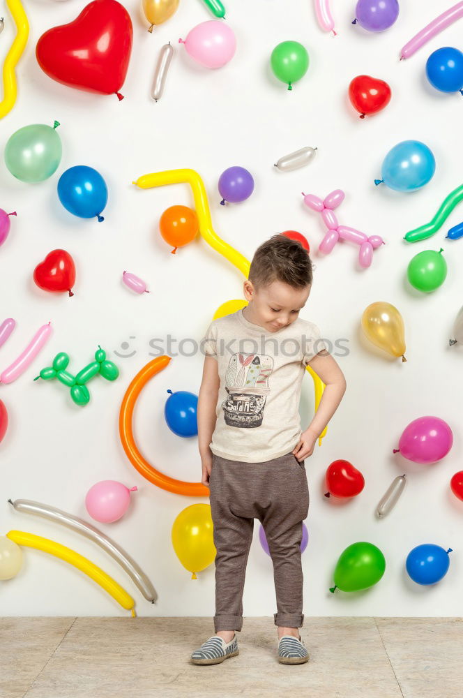 Similar – Image, Stock Photo Child in ball pool Playing