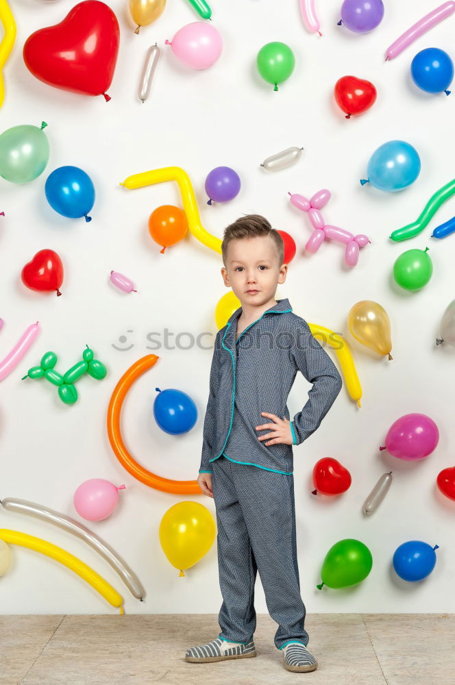 Similar – Image, Stock Photo Child in ball pool Playing