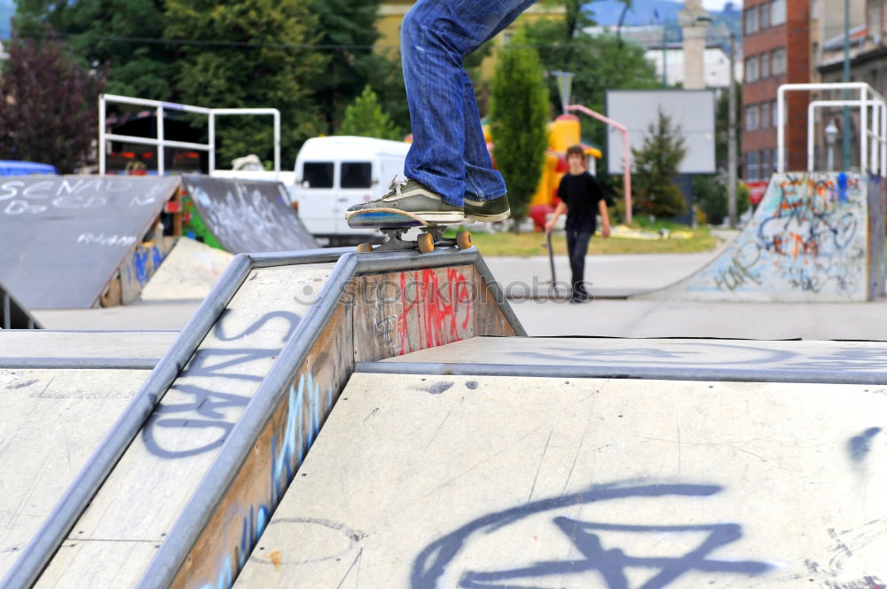 Similar – Cityskater Stadt München