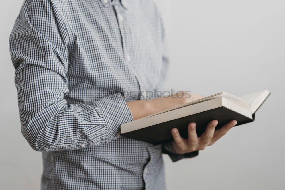 Similar – Image, Stock Photo Reading pleasure