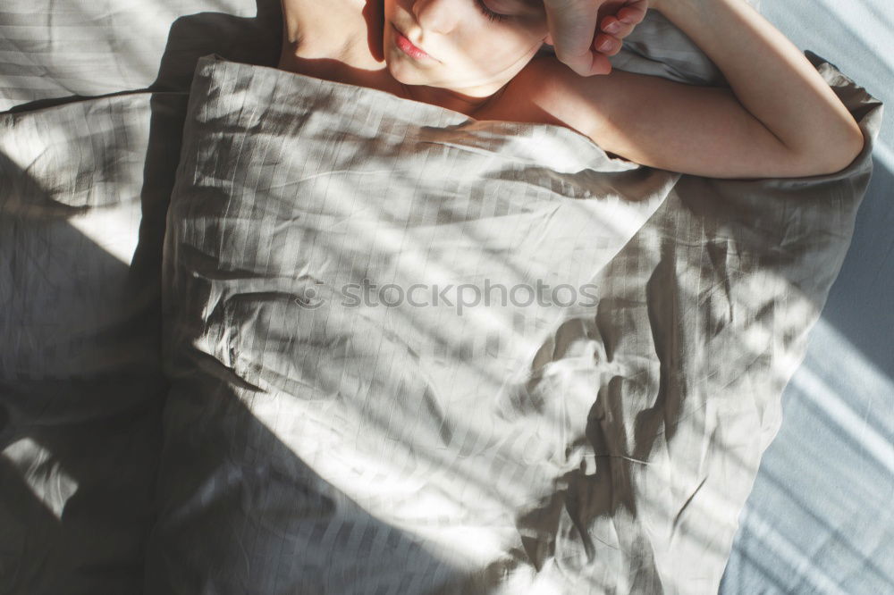 Similar – Image, Stock Photo thinking of you Bed Dream