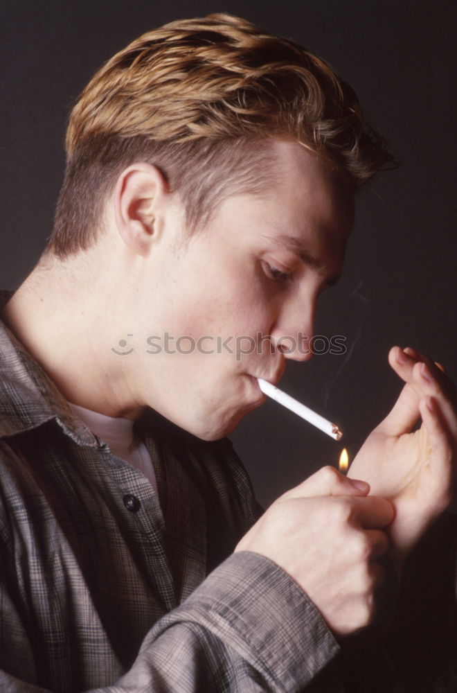 Image, Stock Photo Chillin B. Cigarette