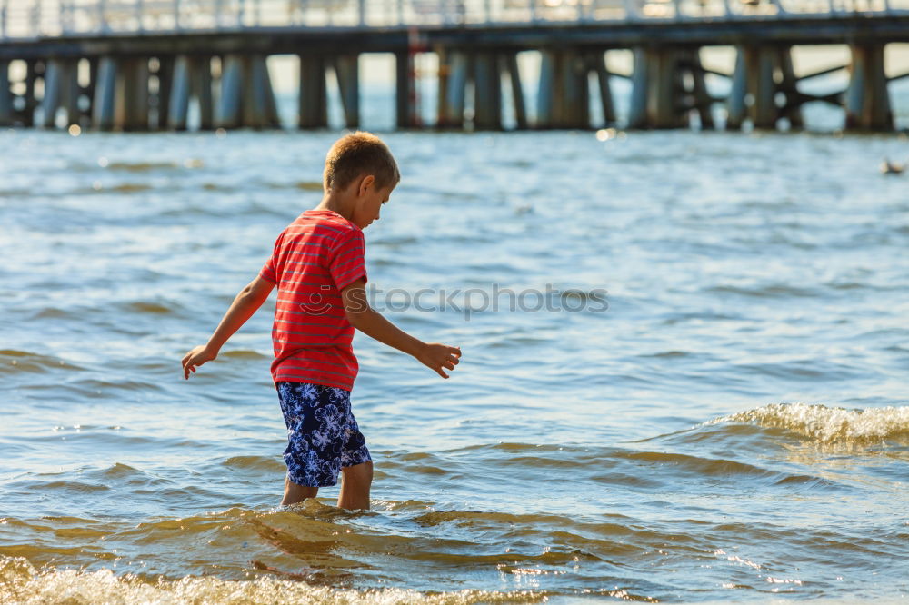 Similar – Image, Stock Photo last day at the lake