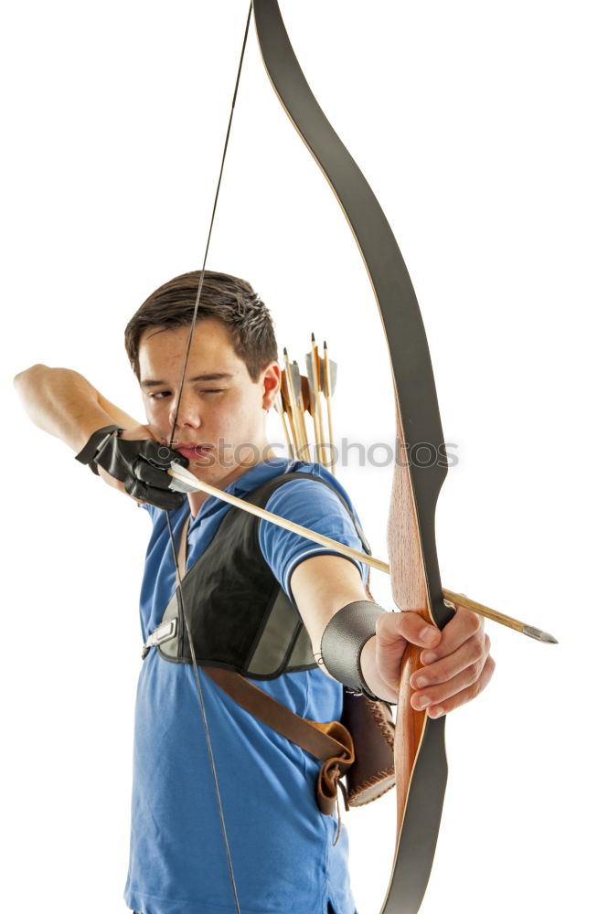 Similar – Image, Stock Photo Huntress II Athletic