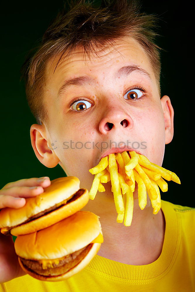 Similar – Foto Bild lecker Hamburger Hand