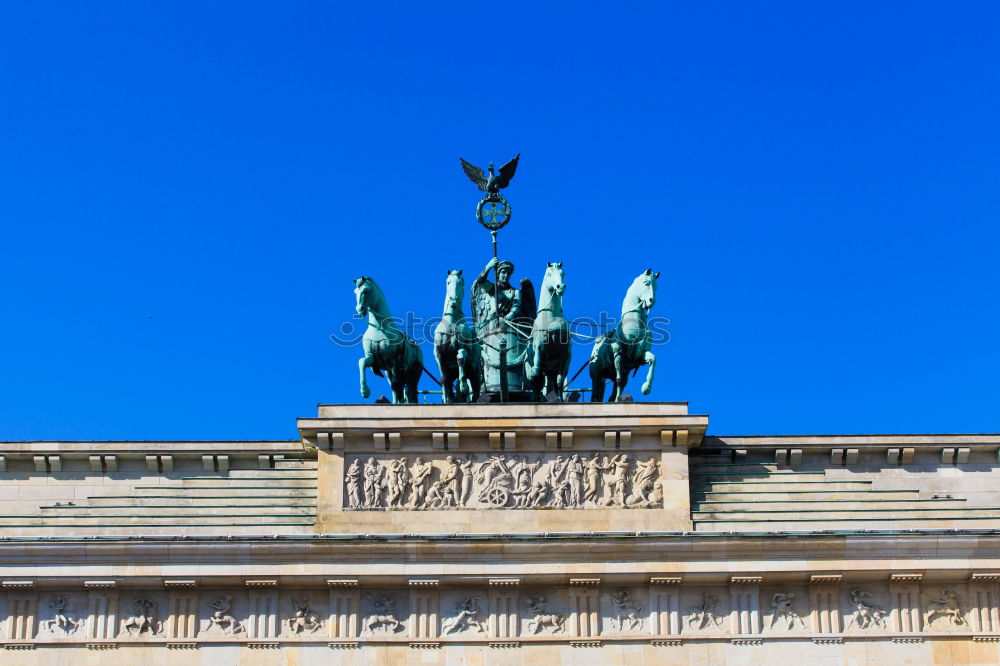 Similar – Brandenburg Gate Sculpture