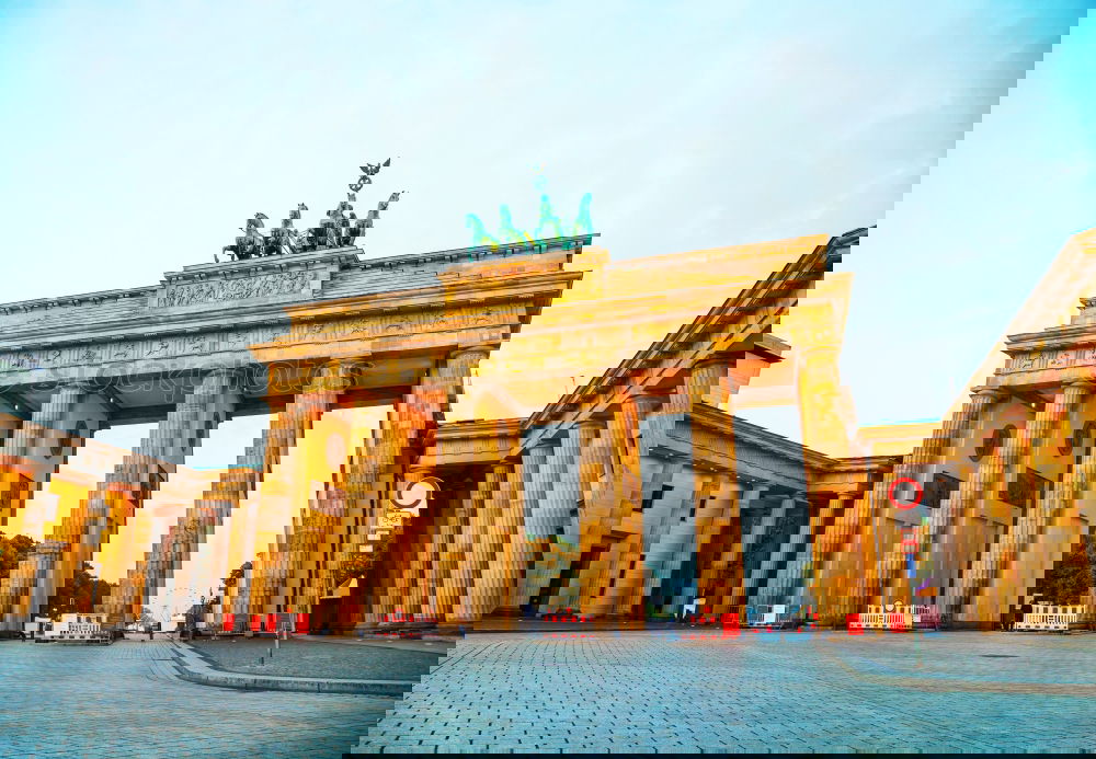 Similar – Image, Stock Photo Brandenburg Gate at night