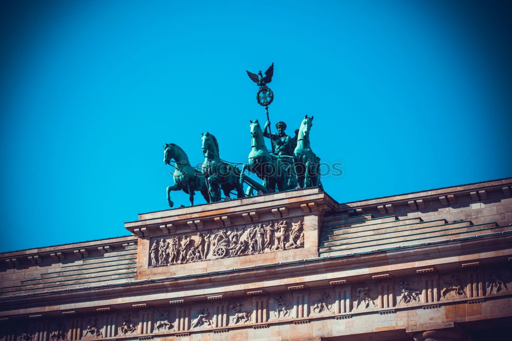 Similar – Brandenburg Gate Sculpture