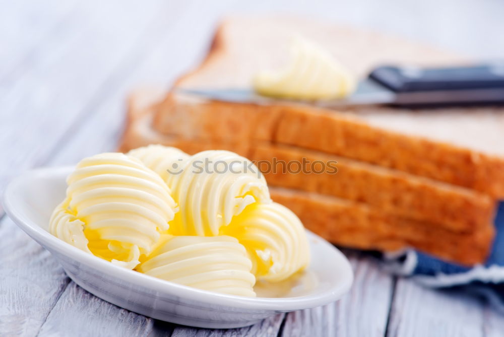 Similar – Italian cheese burrata with bread