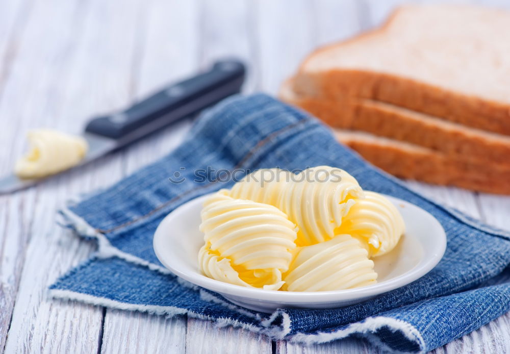 Similar – Italian cheese burrata with bread