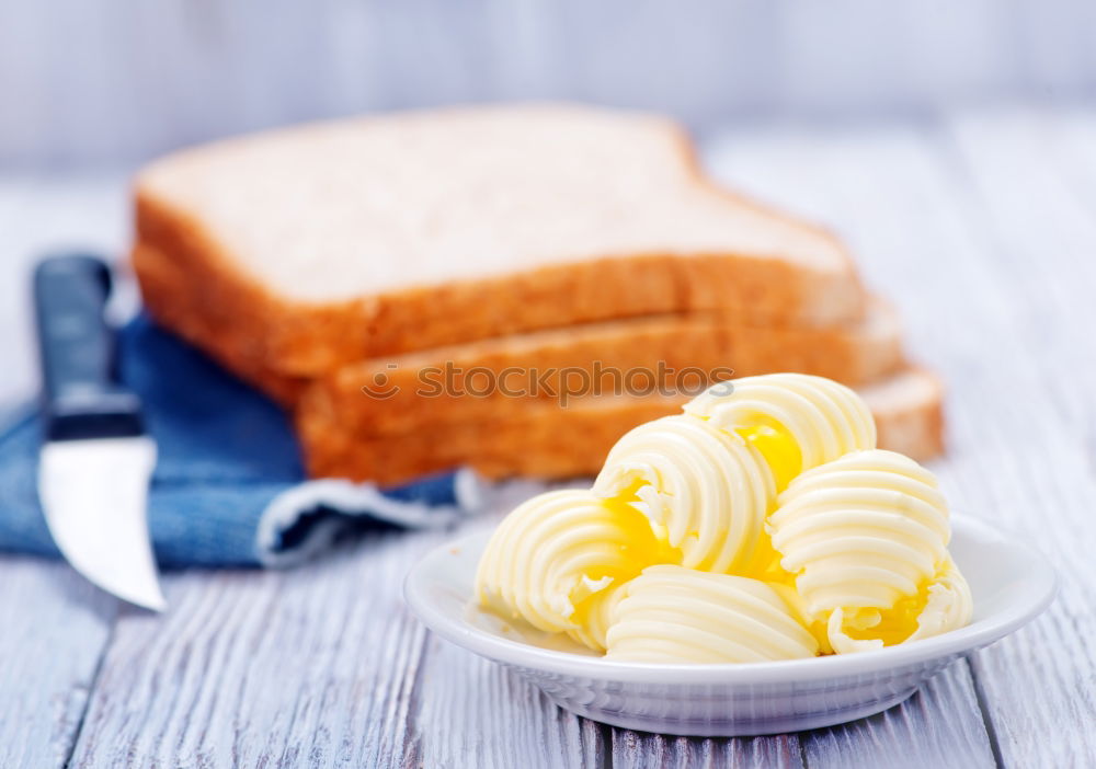 Similar – Italian cheese burrata with bread