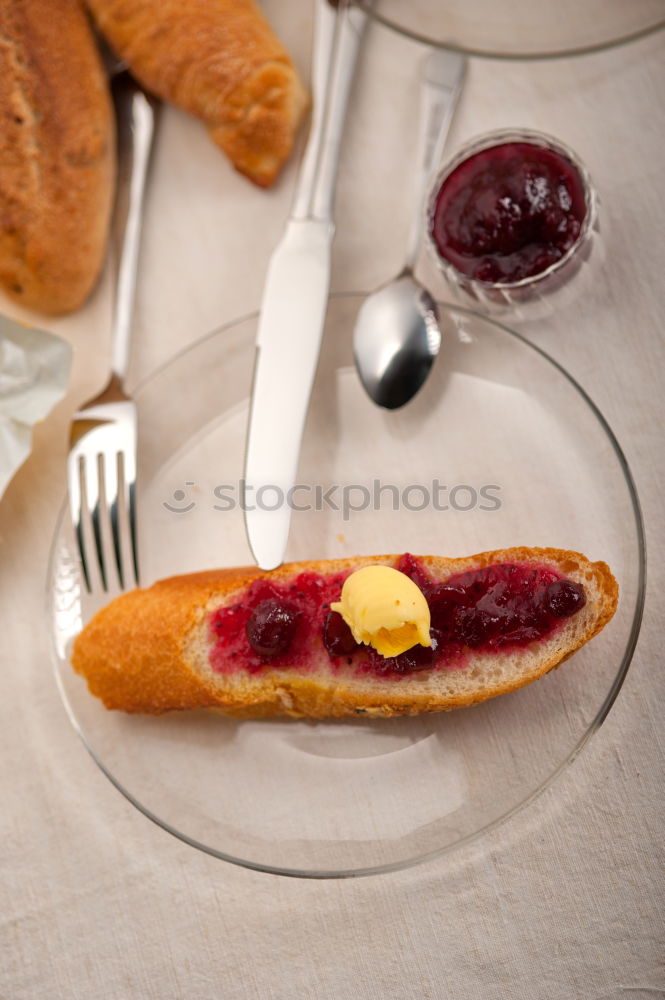 Similar – Image, Stock Photo breakfast Food Fruit Bread