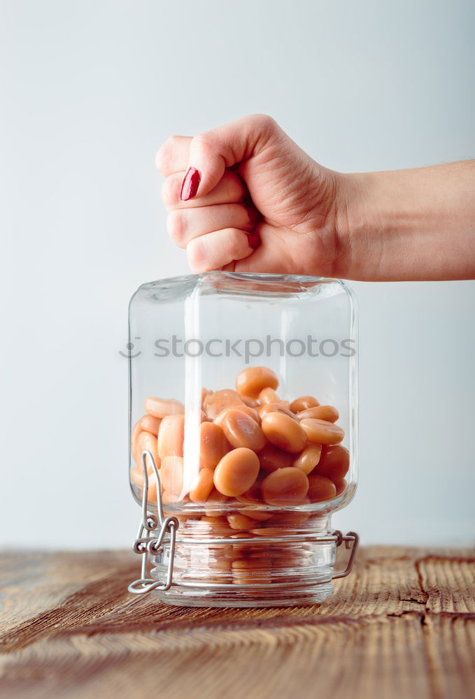 Image, Stock Photo Break sugar addiction. Quit sugar. Stop sugar. No candies