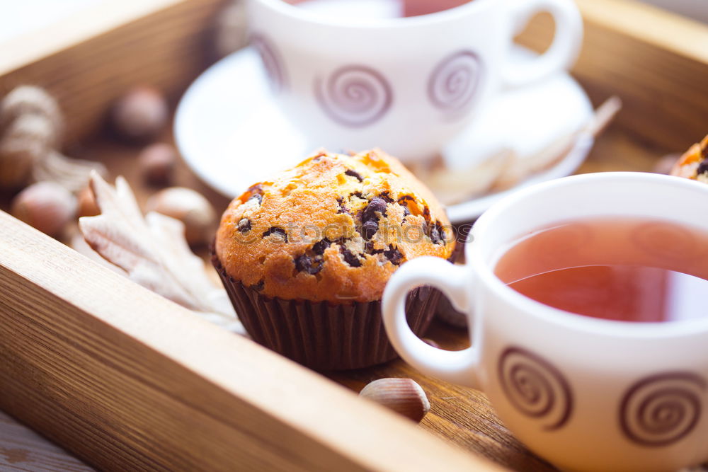 Similar – Image, Stock Photo Homemade Chocolate Muffins