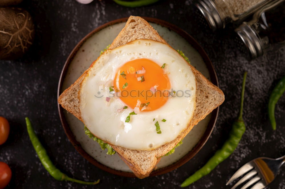 Similar – Image, Stock Photo Crispbread with cream cheese