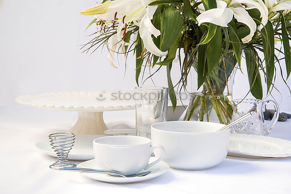 Similar – Image, Stock Photo cup of black coffee espresso on a white wooden surface