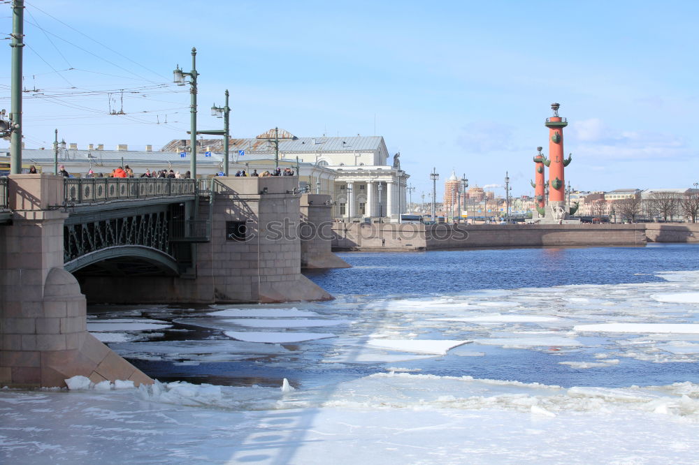 Similar – Hamburger Hafen im Winter