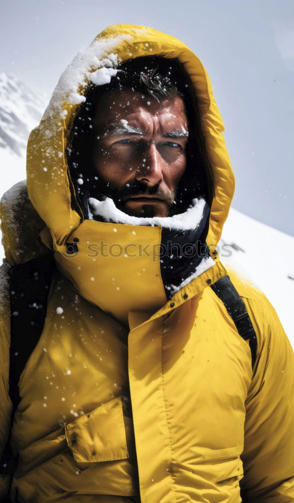 Similar – Young Backpacker enjoying of Nature.