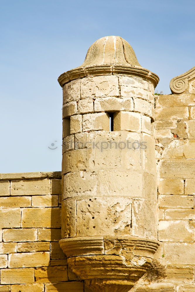 brick in old construction africa