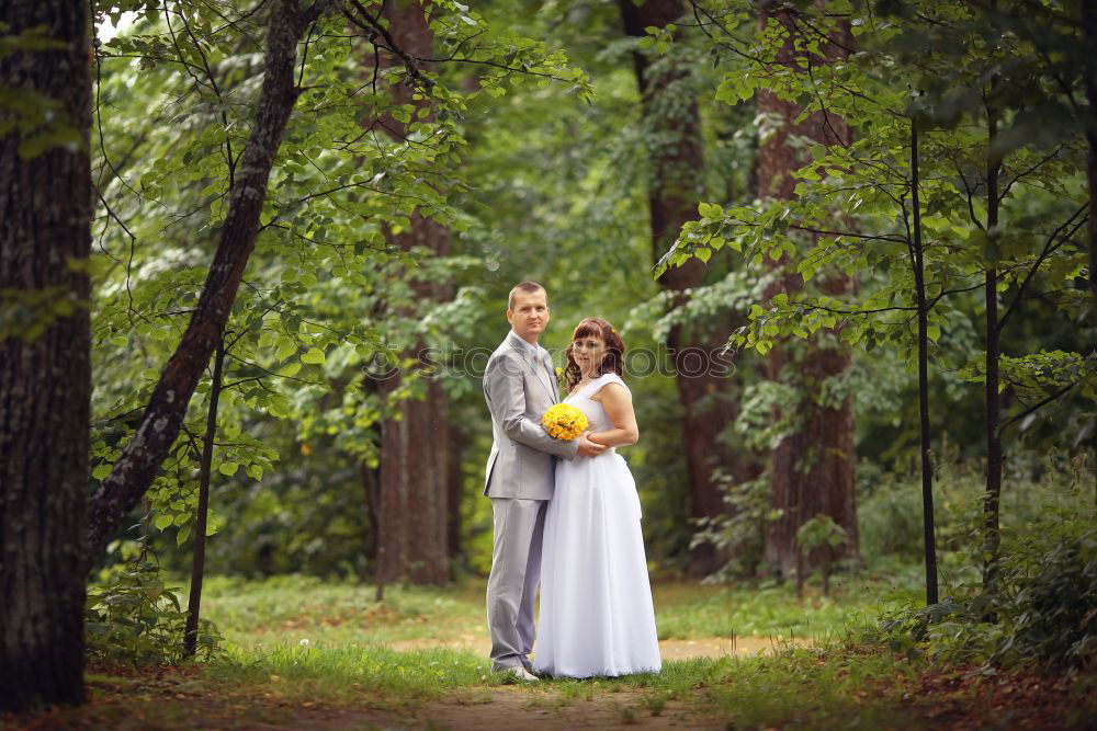 Similar – Image, Stock Photo A Young group of friends Standing in the Woods